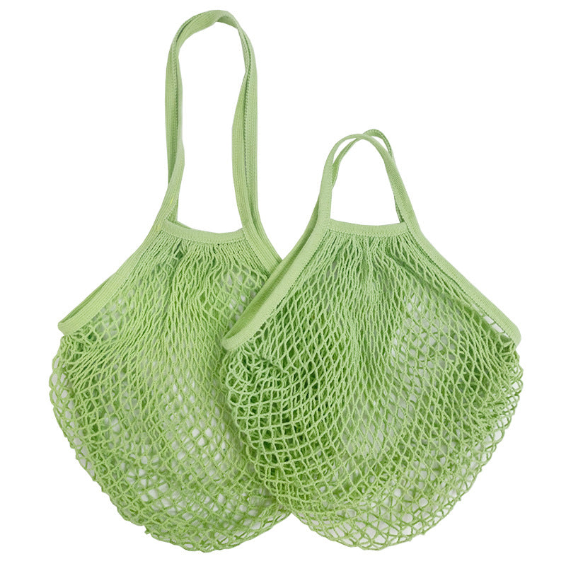 Sac de courses tissé de grande capacité pour fruits et légumes de cuisine, sac en filet creux portable 