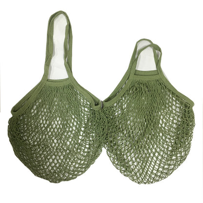 Sac à bandoulière en maille tissée décontractée pour femme 