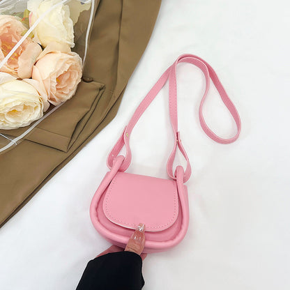 Women Fashion Casual Solid Color Mini Crossbody Bag