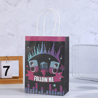 Sac de rangement et d'emballage personnalisé pour musique électronique, accessoires de vêtements 