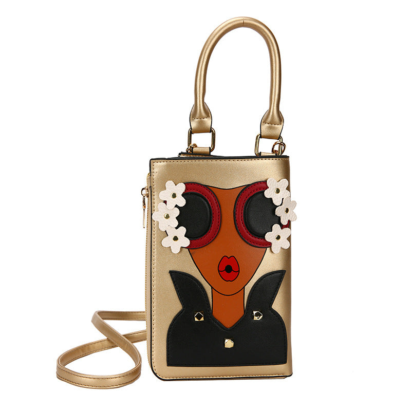 Sac à bandoulière créatif et tendance 