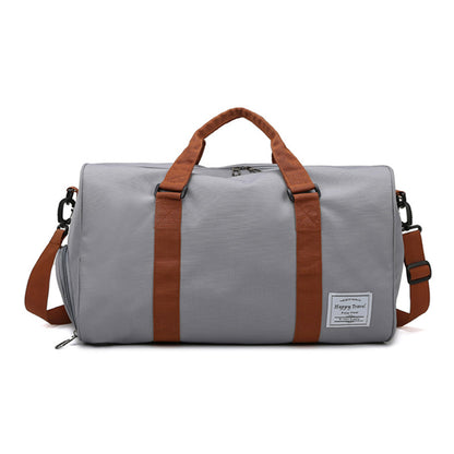 Sac de sport Oxford décontracté à bandoulière et fermeture éclair pour femme 