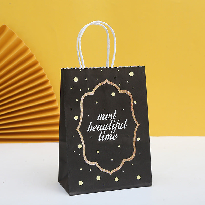 Creative Cartoon Top Hat Bow Tie Printed Gift Bag