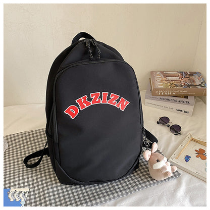 Women Fashion Alphabet Large Capacity Backpack