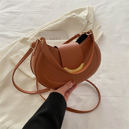 Women Fashion Casual Solid Color Shoulder Bag