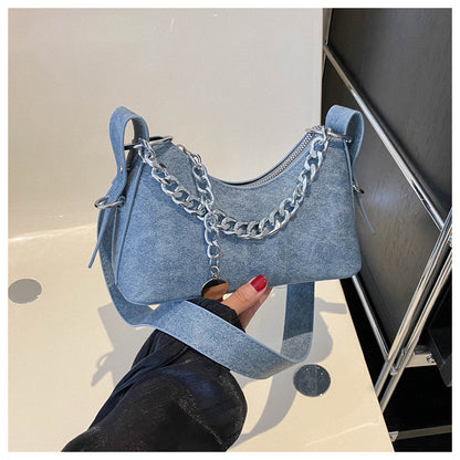 Sac à bandoulière en chaîne simple et tendance 