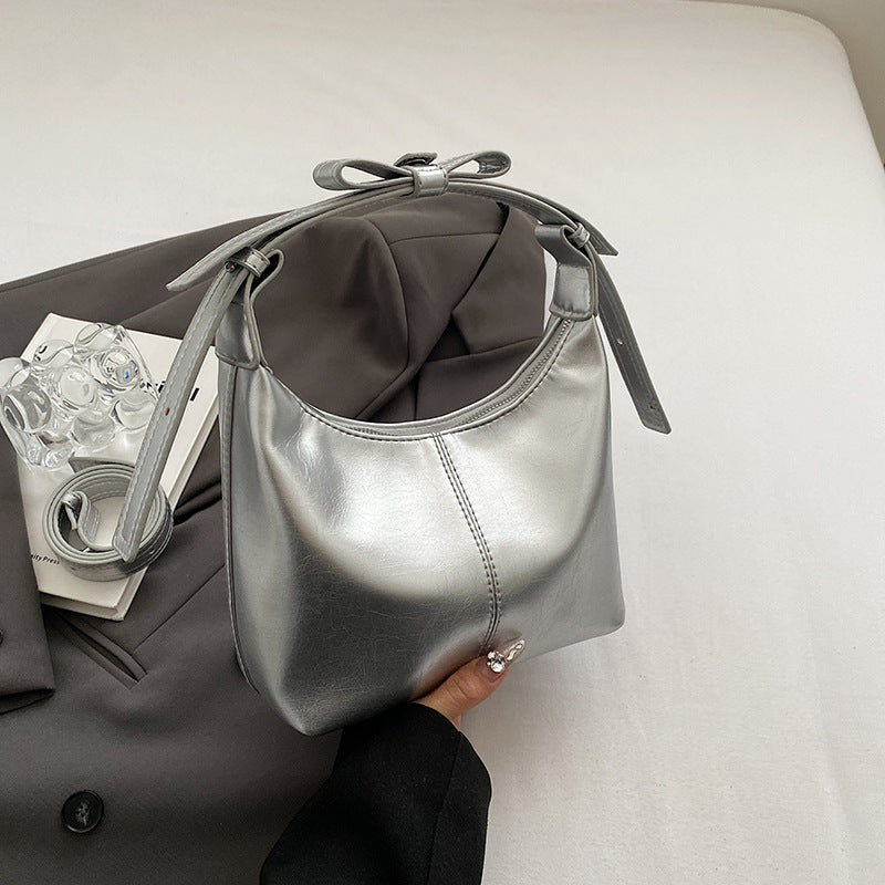 Fashion Solid Shoulder Bag