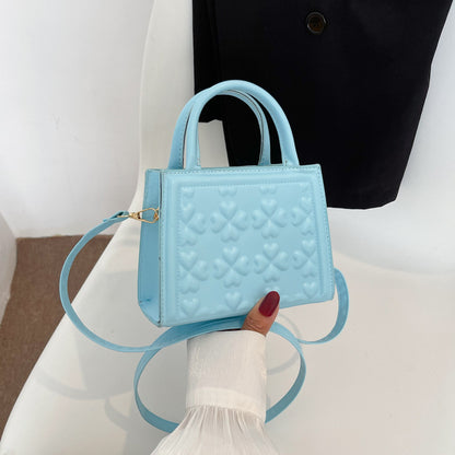 Sac à bandoulière simple et uni avec indentation 