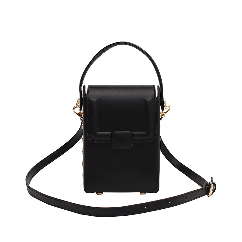 Women Fashion Casual Contrast Color Crossbody Bag