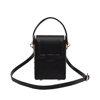 Women Fashion Casual Contrast Color Crossbody Bag