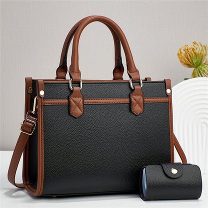 Women Fashion Casual Simple Large Capacity Multi-Piece Handbag Set