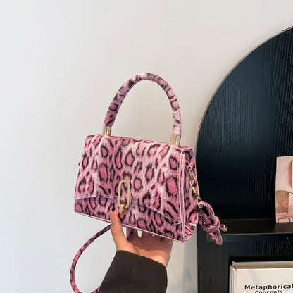 Simple Fashion Leopard Shoulder Bag