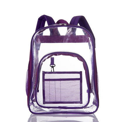Fashion Large Capacity Pvc Clear Backpack