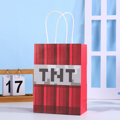 Alphabet Pixel Theme Storage Packaging Bag Garment Accessories