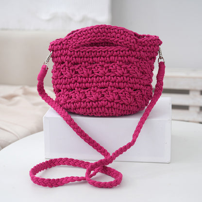 Women Casual Hand-Woven Knitted Crossbody Bag