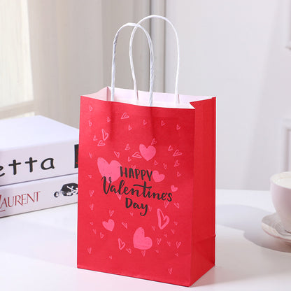 Sac de rangement imprimé Love pour accessoires de vêtements 