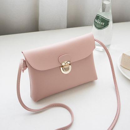 Women Casual Clamshell Design Solid Color Crossbody Bag