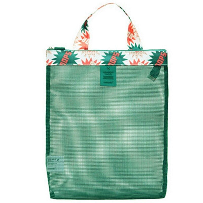 Summer Beach Swimwear Storage Bag Portable Handheld Mesh Storage Bag