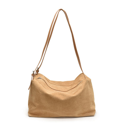 Sac à bandoulière givré décontracté de grande capacité pour femme