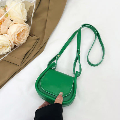 Women Fashion Casual Solid Color Mini Crossbody Bag