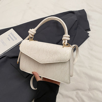 Simple Fashion Flip Print Square Shoulder Bag