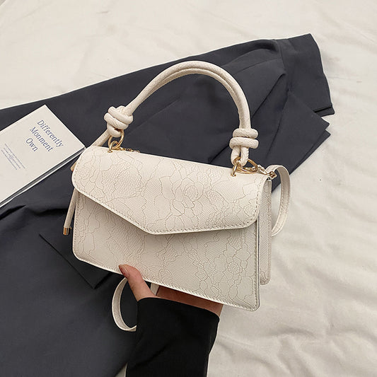 Simple Fashion Flip Print Square Shoulder Bag