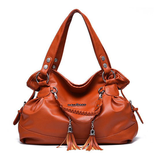 Casual Fashion Soft Leather Handbags