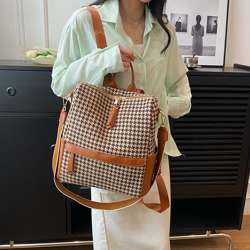 Fashion Large Capacity Oil Painting Backpack