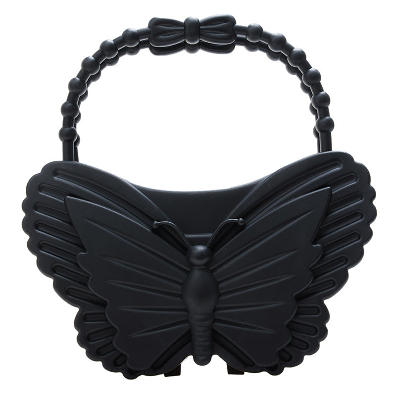 Women Fashion Butterfly Barbie Design Sense Fashion Dark Spice Girl Personality Sweet Cool Handbag