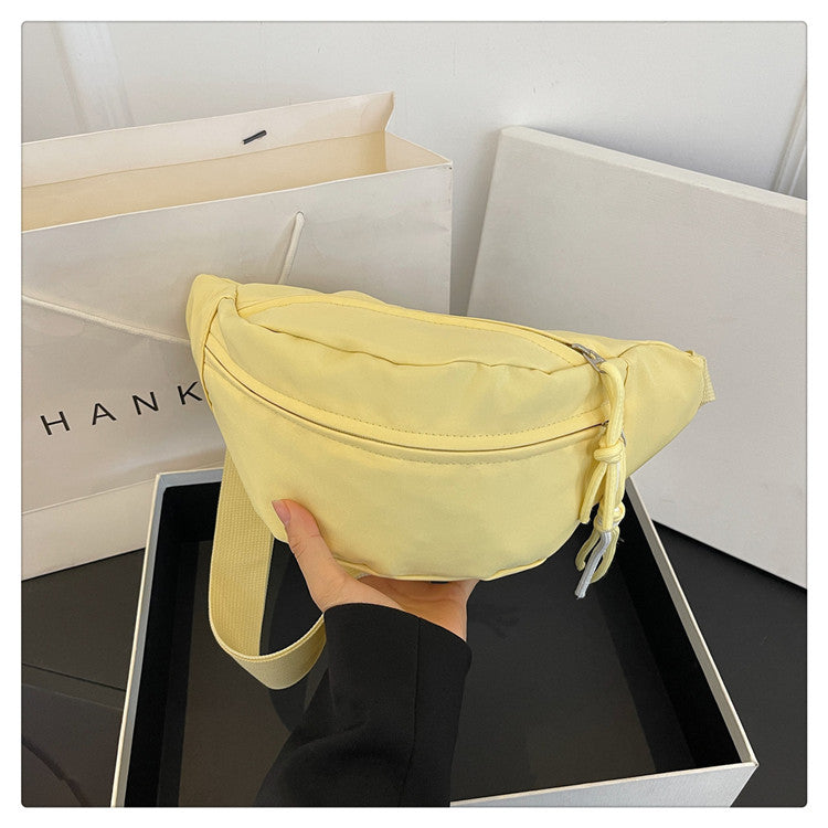 Women Simple Casual Large-Capacity Crossbody Chest Bag