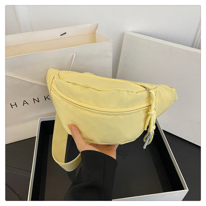 Women Simple Casual Large-Capacity Crossbody Chest Bag