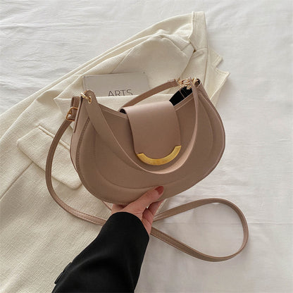Women Fashion Casual Solid Color Shoulder Bag