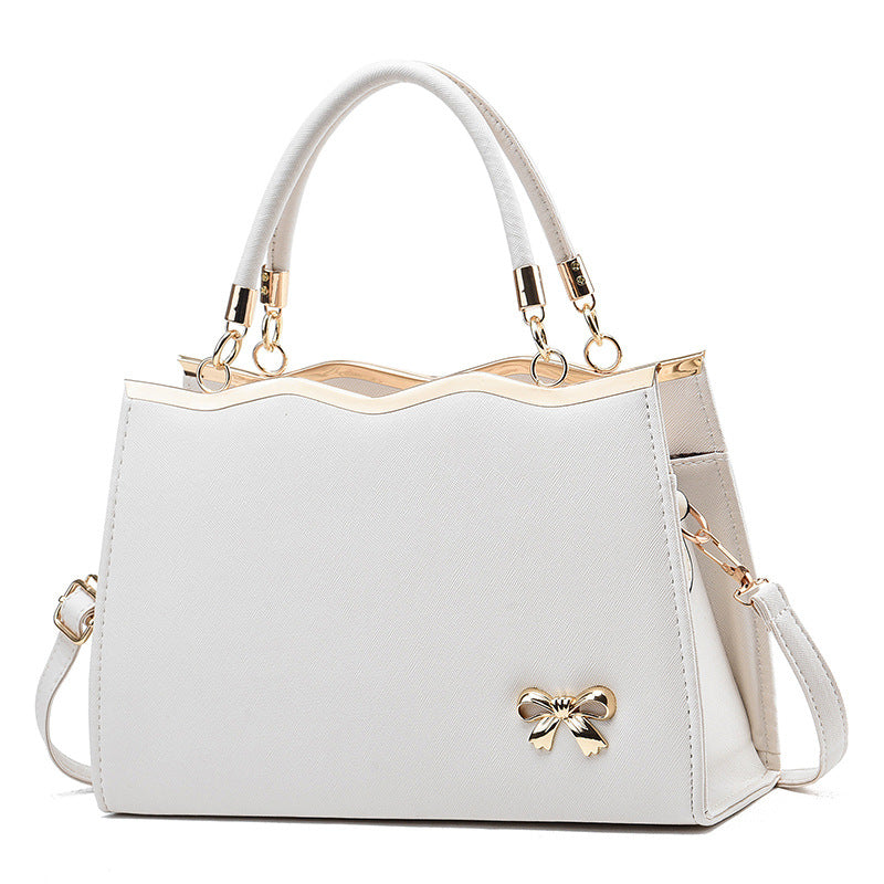 Sac à main tendance de grande capacité avec nœud 