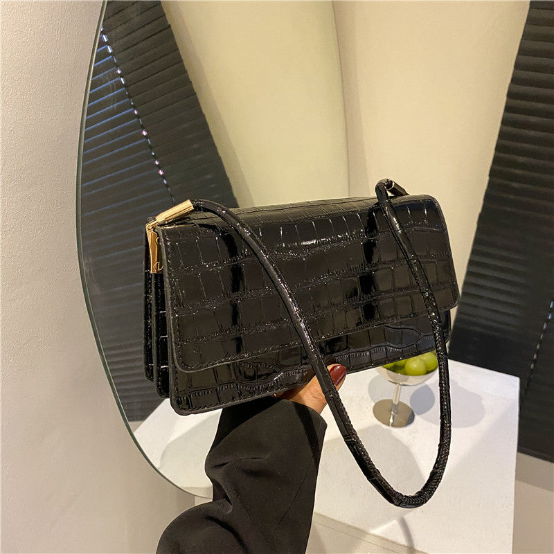 Women'S Fashion Stone Pattern Candy Color Tote Shoulder Bag