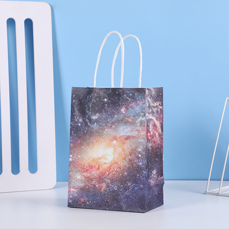 Sac de rangement imprimé étoiles tendance pour accessoires de vêtements 