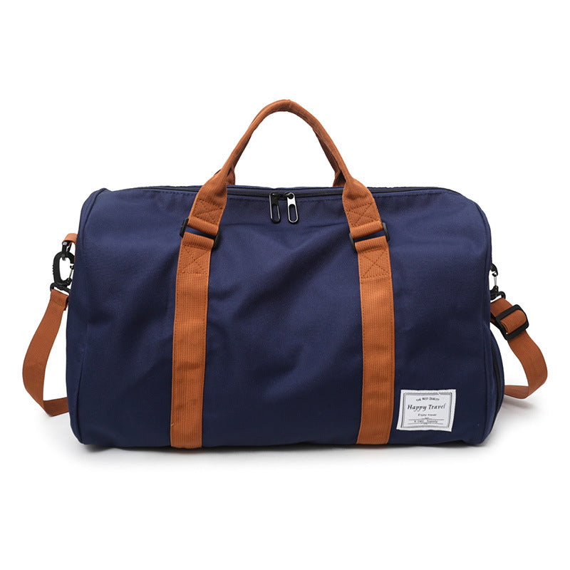 Sac de sport Oxford décontracté à bandoulière et fermeture éclair pour femme 