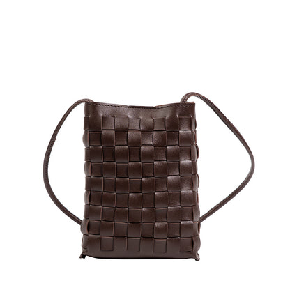 Fashion Solid Color Crossbody Bag