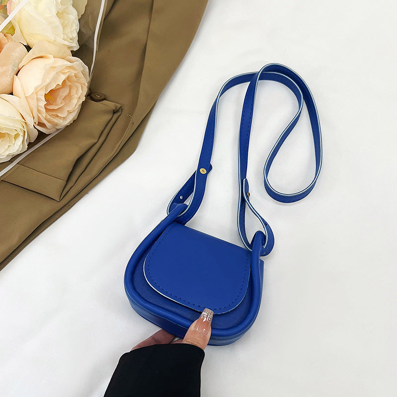 Women Fashion Casual Solid Color Mini Crossbody Bag