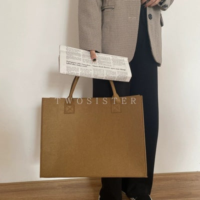 Large Capacity Tote Commuter Shopping Bag