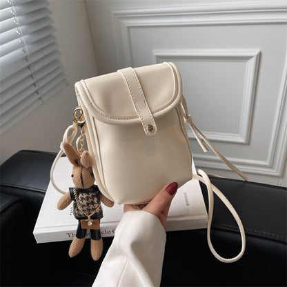 Women Fashion Casual Flip Phone Pendant Crossbody Bag