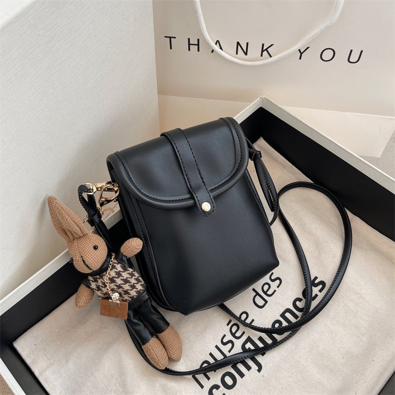 Women Fashion Casual Flip Phone Pendant Crossbody Bag