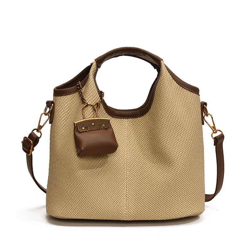 Women Fashion Casual Solid Color Crossbody Bag