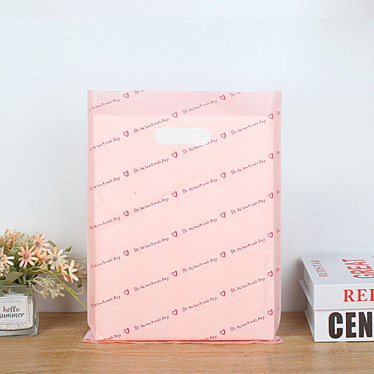 Fashion Cute Printed Plastic Shopping Gift Packaging Bag 50piece /Set