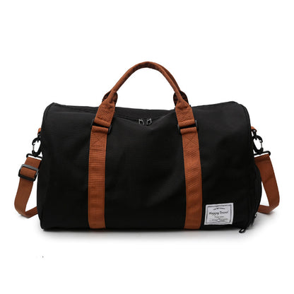 Sac de sport Oxford décontracté à bandoulière et fermeture éclair pour femme 