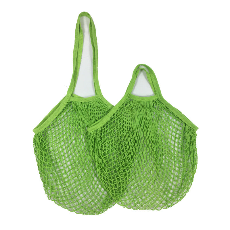 Sac de courses tissé de grande capacité pour fruits et légumes de cuisine, sac en filet creux portable 