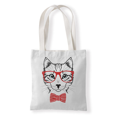 Women Fashion Horror Graphic Printed Canvas Tote Bag