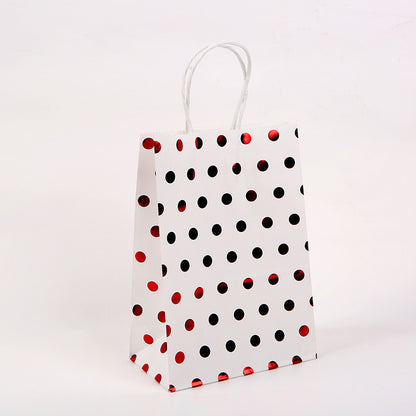 Sac fourre-tout en papier kraft avec impression à chaud - 21 x 15 x 8 cm 