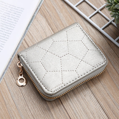 Women Fashion Embroidered Short Creative Coin Purse
