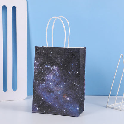 Sac de rangement imprimé étoiles tendance pour accessoires de vêtements 