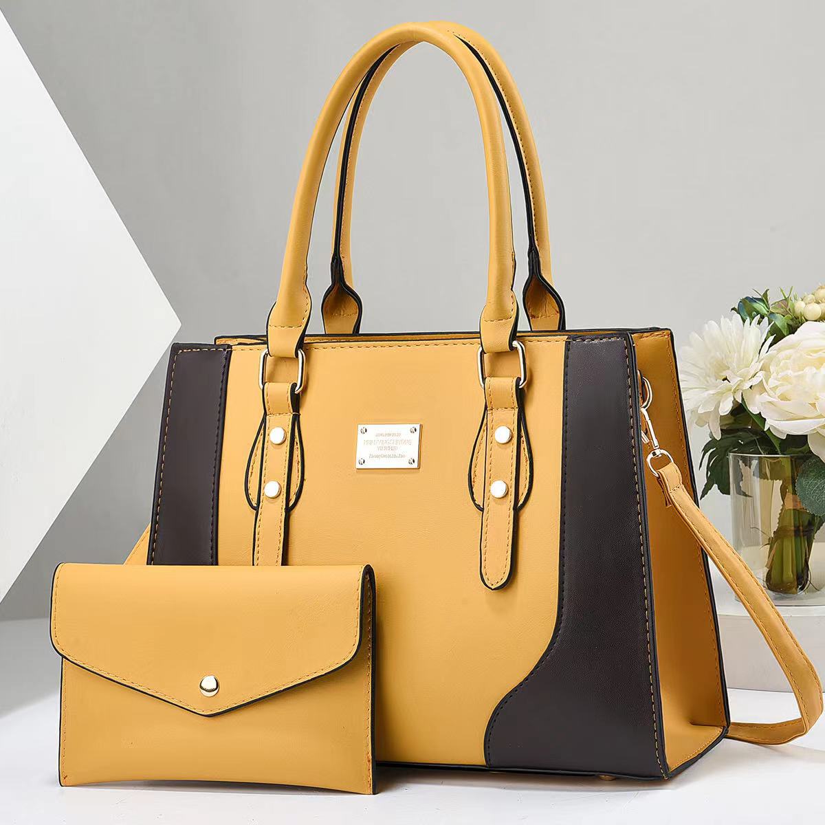 Ensembles de sacs à main élégants et de grande capacité pour femmes 